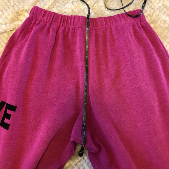 Mossimo Purple LOVE 8 Sweats - Picture 7 of 12